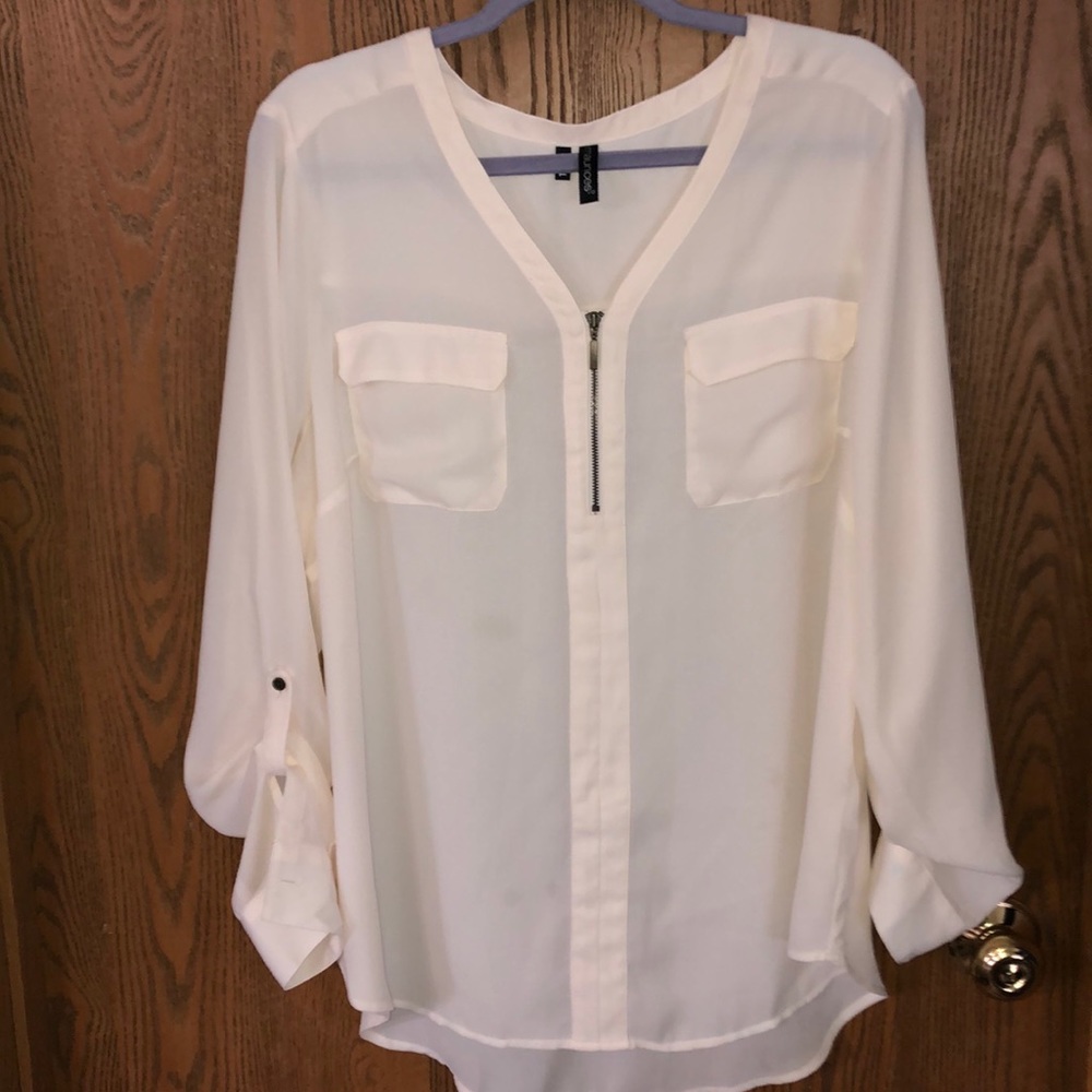 Off white Maurices blouse